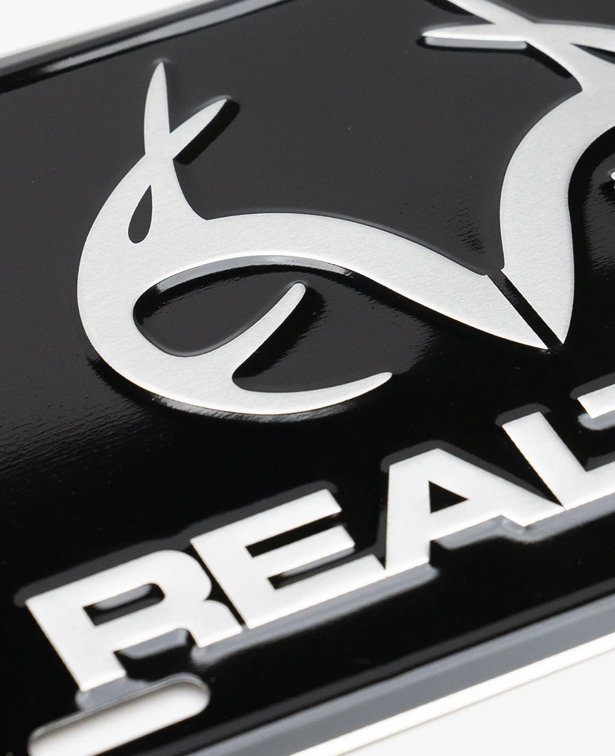 Realtree Antler Logo Black License Plate 3 Realtree Antler Logo Black License Plate - Image 2